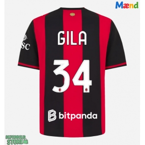 AC Milan Mario Gila #34 Replika Hjemmebanetrøje 2026-27 Kortærmet
